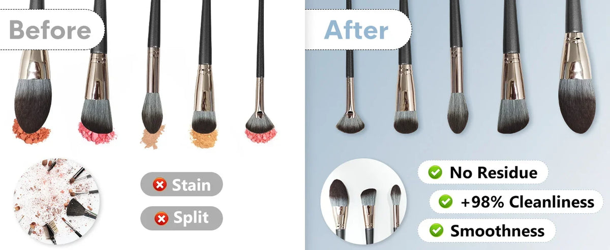 3-in-1 Electric Makeup Brush Cleaner & Dryer – Fast, Automatic Cleaning