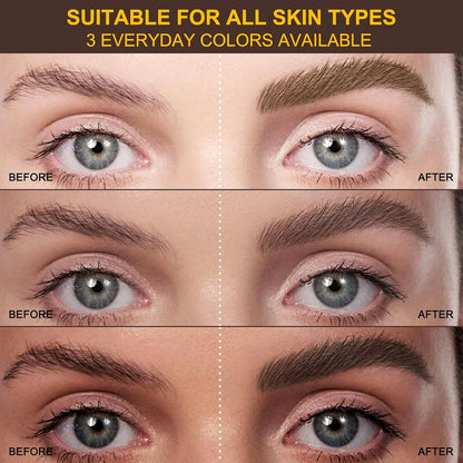 Microblading Eyebrow Pencil – 2-in-1 Dual-Ended Waterproof Brow Pen